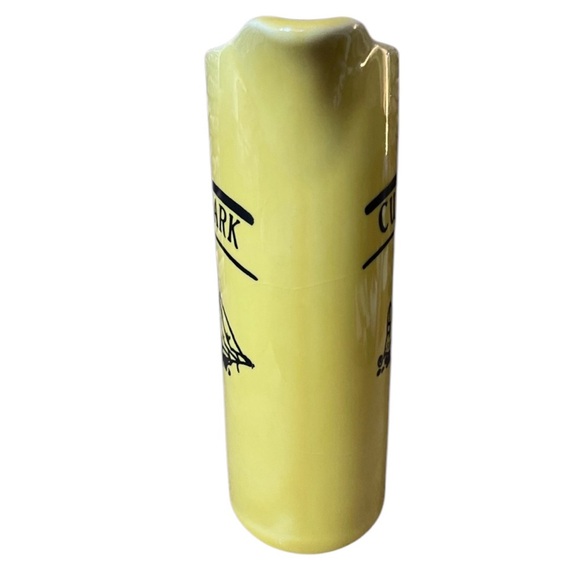 Cutty Sark Pitcher Yellow Black 7.5" - Picture 2 of 3